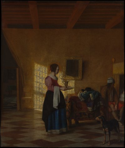 La sirvienta de Pieter de Hooch